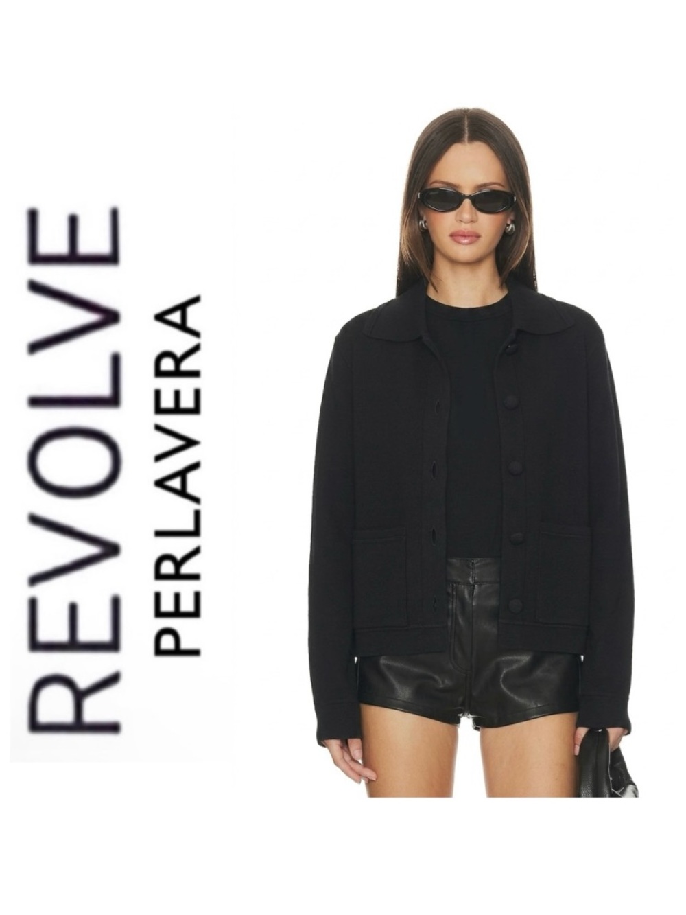 NWT Revolve x Perlavera Tailored Knit Cardigan  Sweater